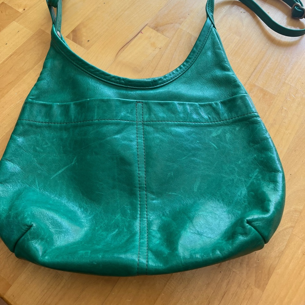 Gorgeous Green Leather Bag